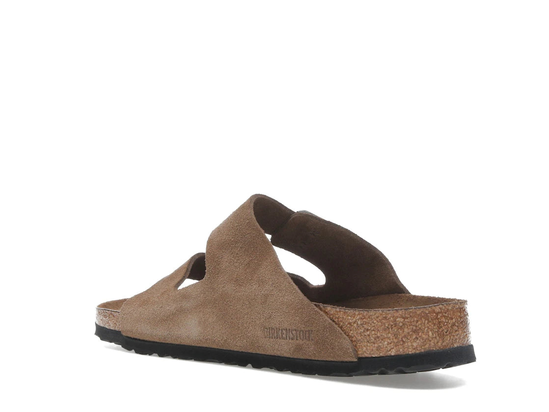 Birkenstock Arizona Soft Footbed Suede Leather Dark Tea Tonal - vue secondaire B