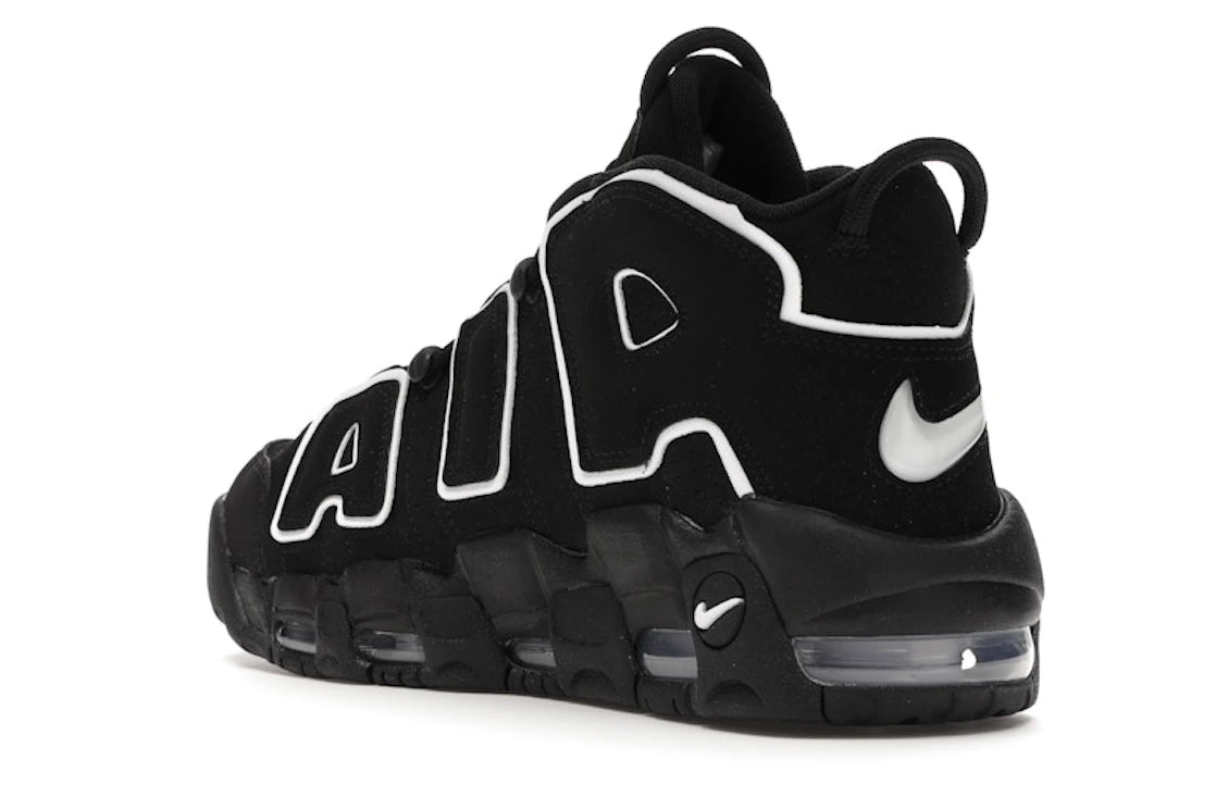 Nike Air More Uptempo Black White - vue secondaire B