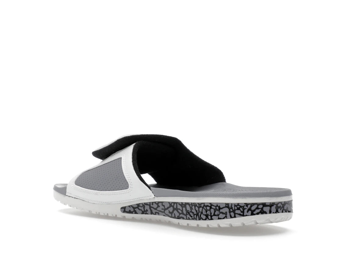 Jordan Hydro III Summit White Cement Grey Black Fire Red - vue secondaire B