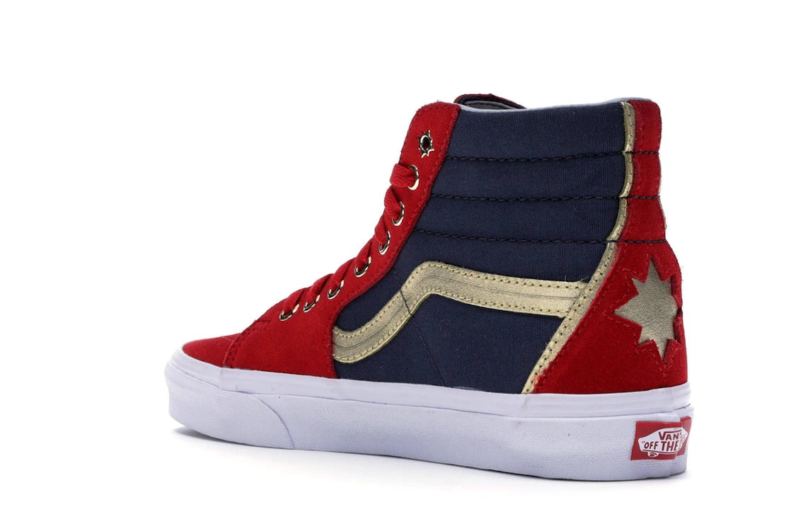 Vans Sk8-Hi Marvel Captain Marvel (Women's) - vue secondaire B