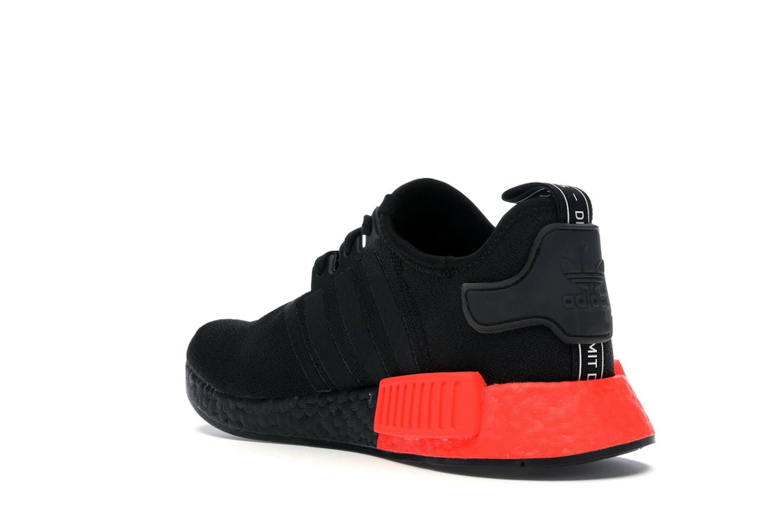 adidas NMD R1 Core Black Solar Red - vue secondaire B
