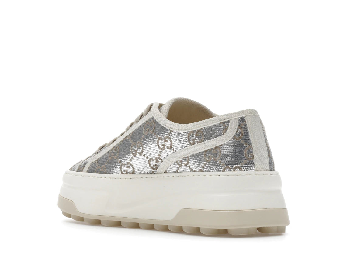 Gucci GG Sneaker Metallic Silver (Women's) - vue secondaire B