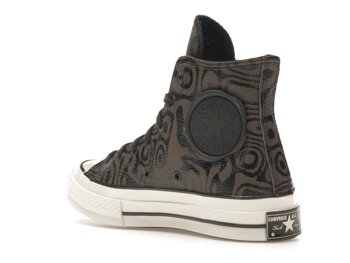 Converse Chuck Taylor All Star 70 Hi Willy Wonka Chocolate Swirl - vue secondaire B