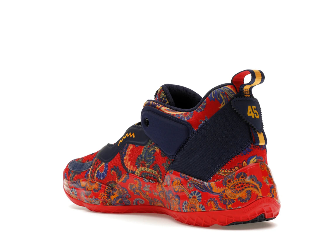 adidas D.O.N. Issue #3 Bel-Air Athletics Prep School Dark Blue - vue secondaire B