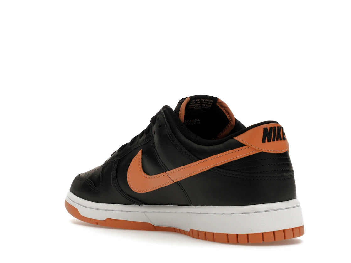 Nike Dunk Low Black Amber Brown - vue secondaire B