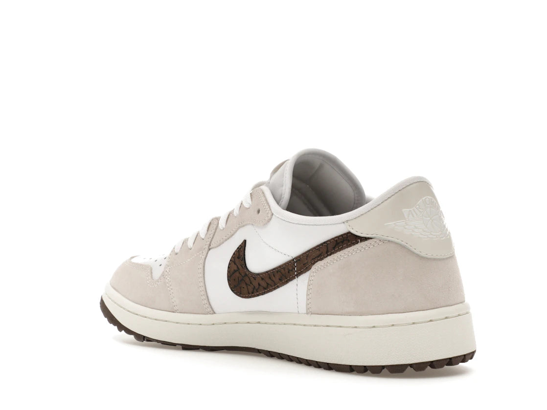Jordan 1 Retro Low Golf Light Orewood Elephant - vue secondaire B