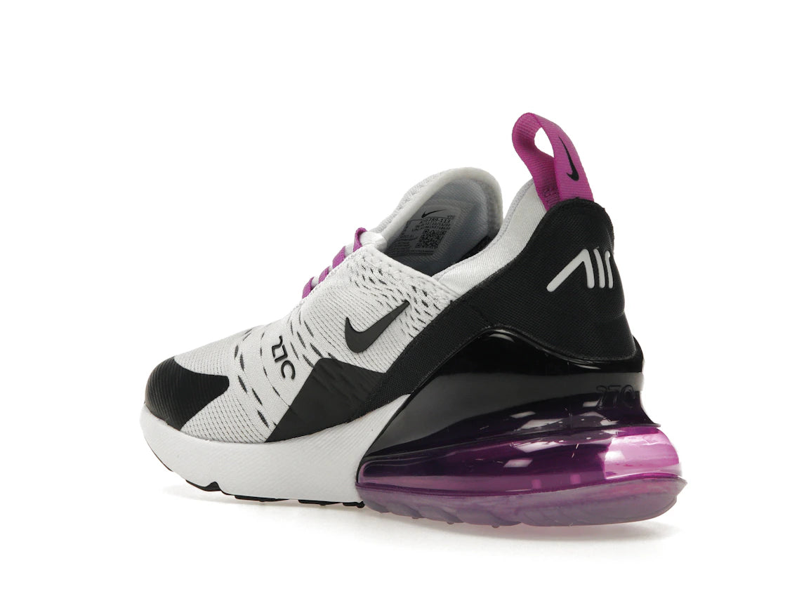 Nike Air Max 270 White Fuchsia Dream (Women's) - vue secondaire B