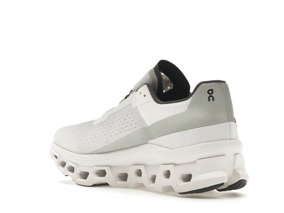 On Running Cloudmonster All White - vue secondaire B