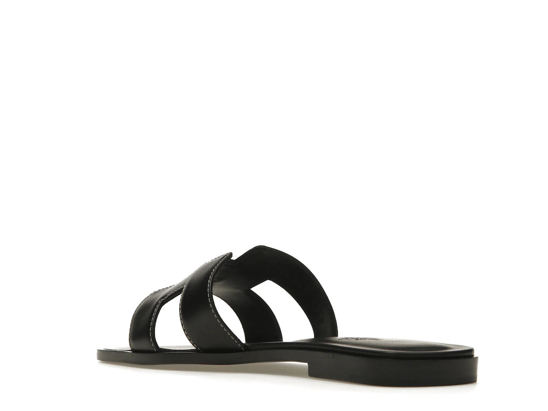Hermes Oran Sandal Nior Box Calfskin Leather - vue secondaire B