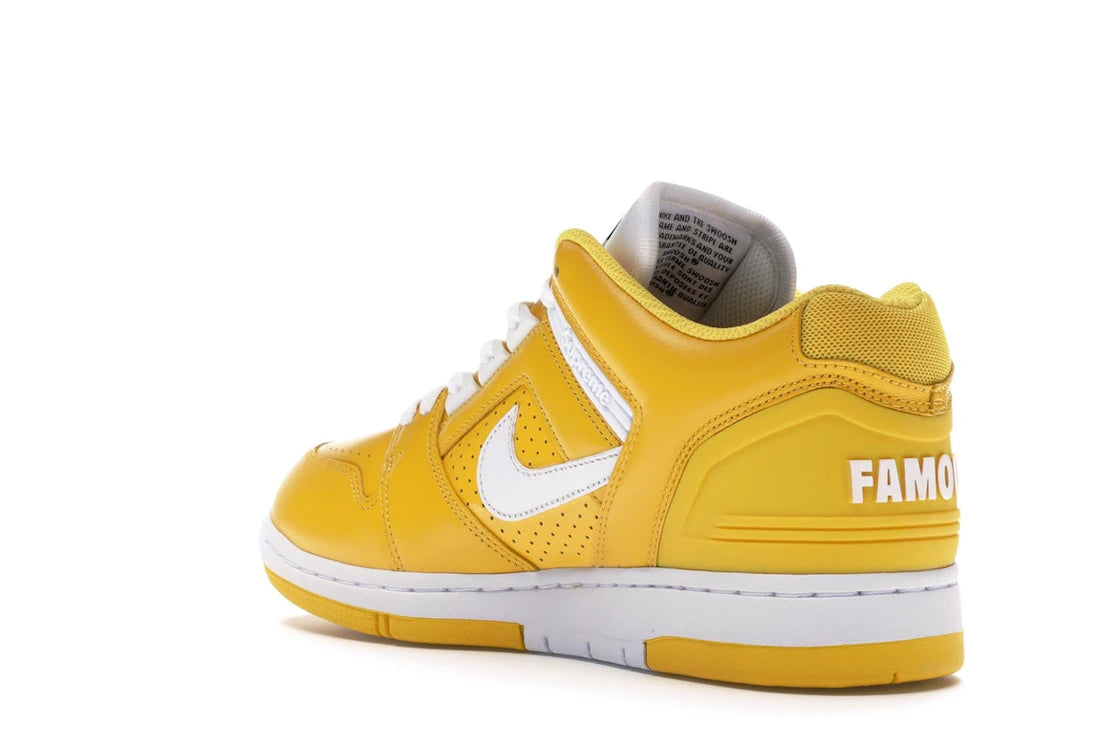 Nike SB Air Force 2 Low Supreme Yellow - vue secondaire B