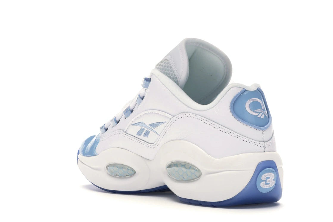 Reebok Question Low Patent Toe Carolina Blue - vue secondaire B