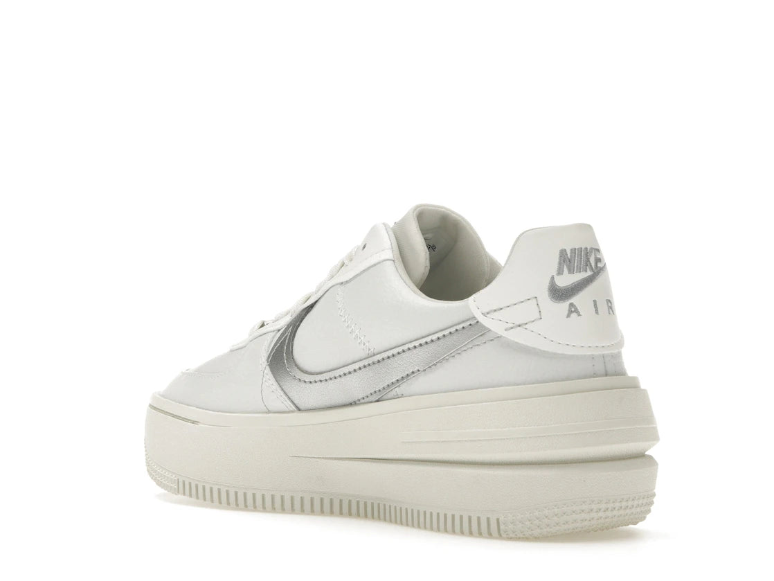 Nike Air Force 1 PLT.AF.ORM Summit White Metalic Silver (Women's) - vue secondaire B