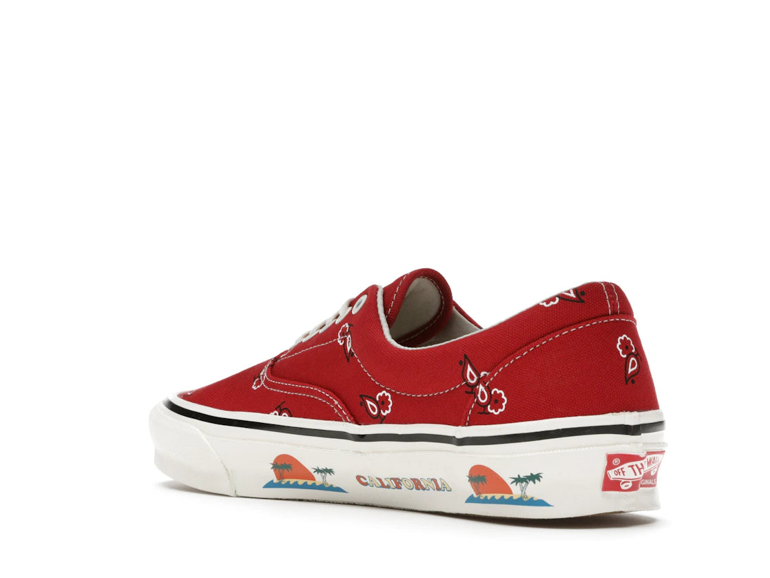 Vans OG Era Paisley Red - vue secondaire B