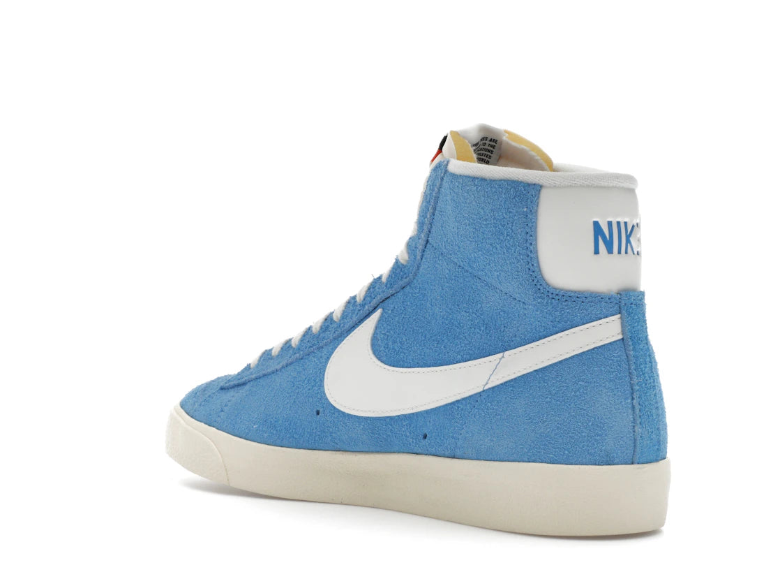 Nike Blazer Mid '77 Premium University Blue - vue secondaire B