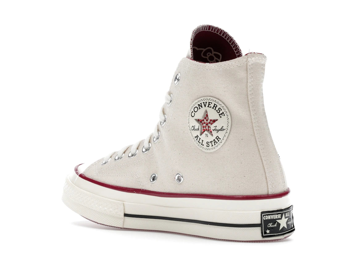 Converse Chuck 70 Hi Hello Kitty Swarovski Egret - vue secondaire B