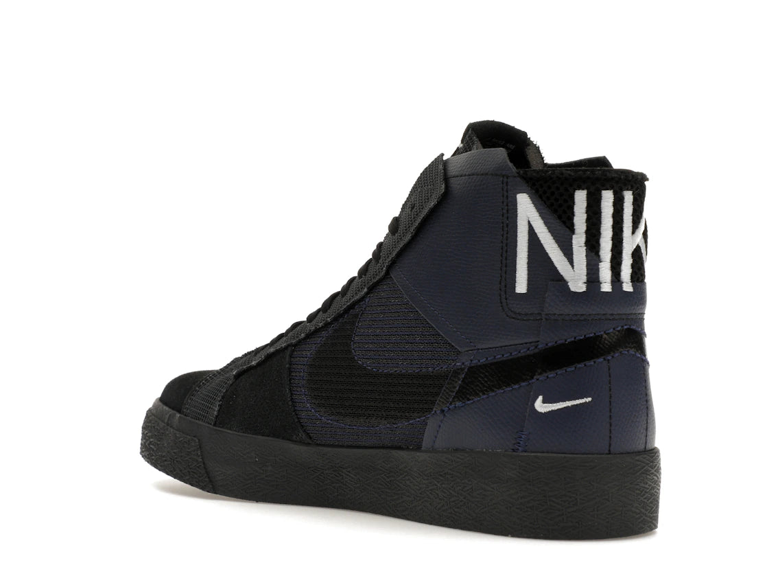 Nike SB Zoom Blazer Mid Premium Deconstructed Midnight Navy - vue secondaire B