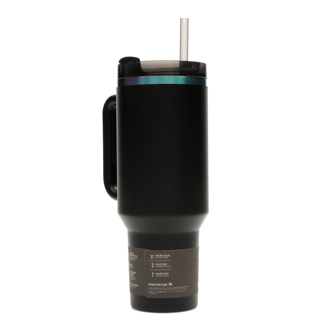 Stanley The Black Chroma Collection Flowstate Quencher 40oz Tumbler Black Chroma - vue secondaire B