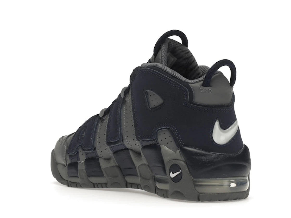 Nike Air More Uptempo 96 Cool Grey Midnight Navy (GS) - vue secondaire B