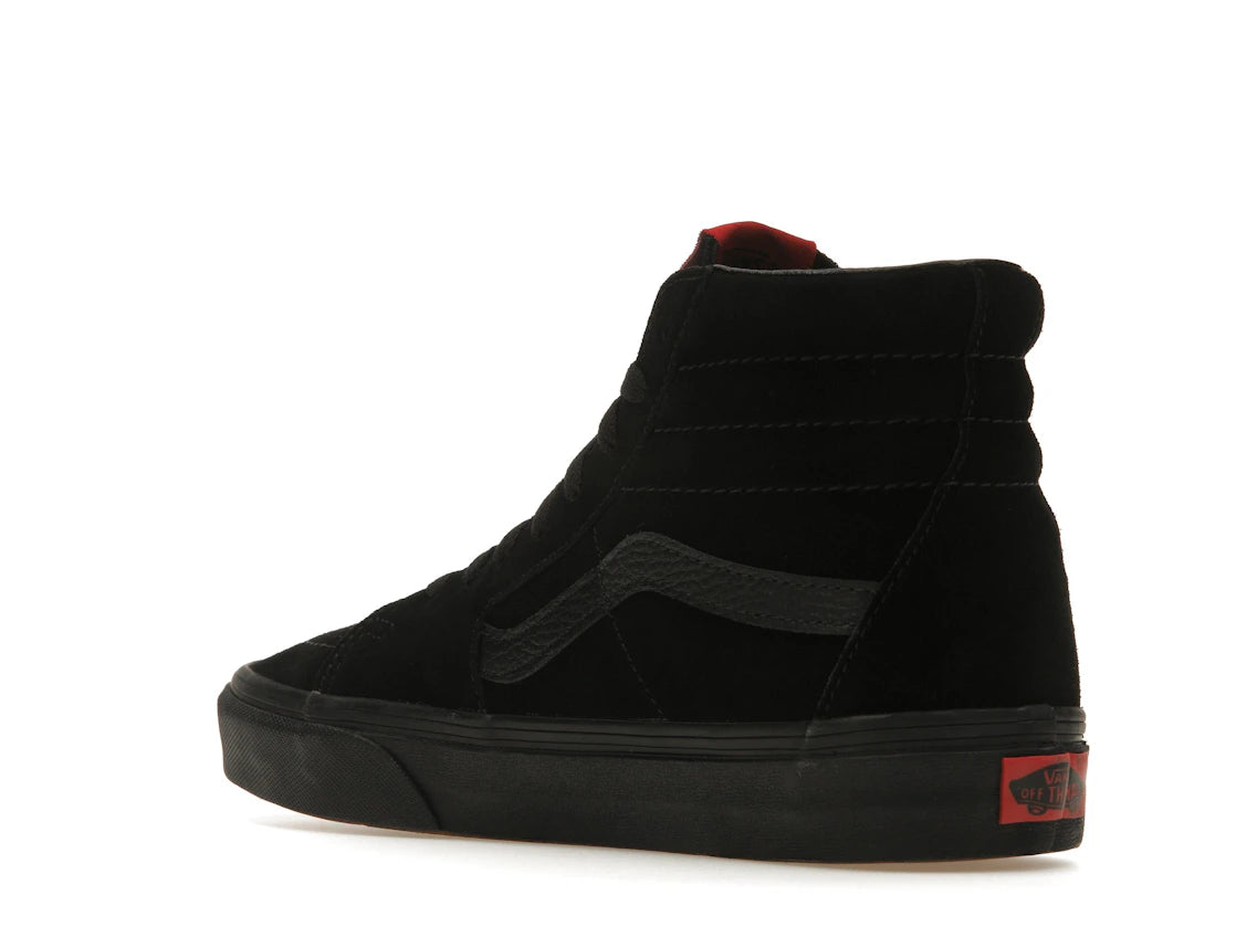 Vans Sk8-Hi Black Suede (2019) - vue secondaire B