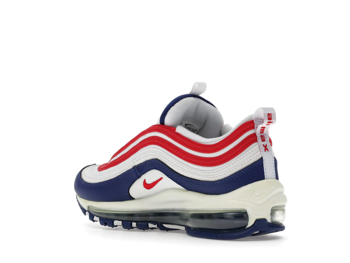 Nike Air Max 97 White Red Royal (GS) - vue secondaire B