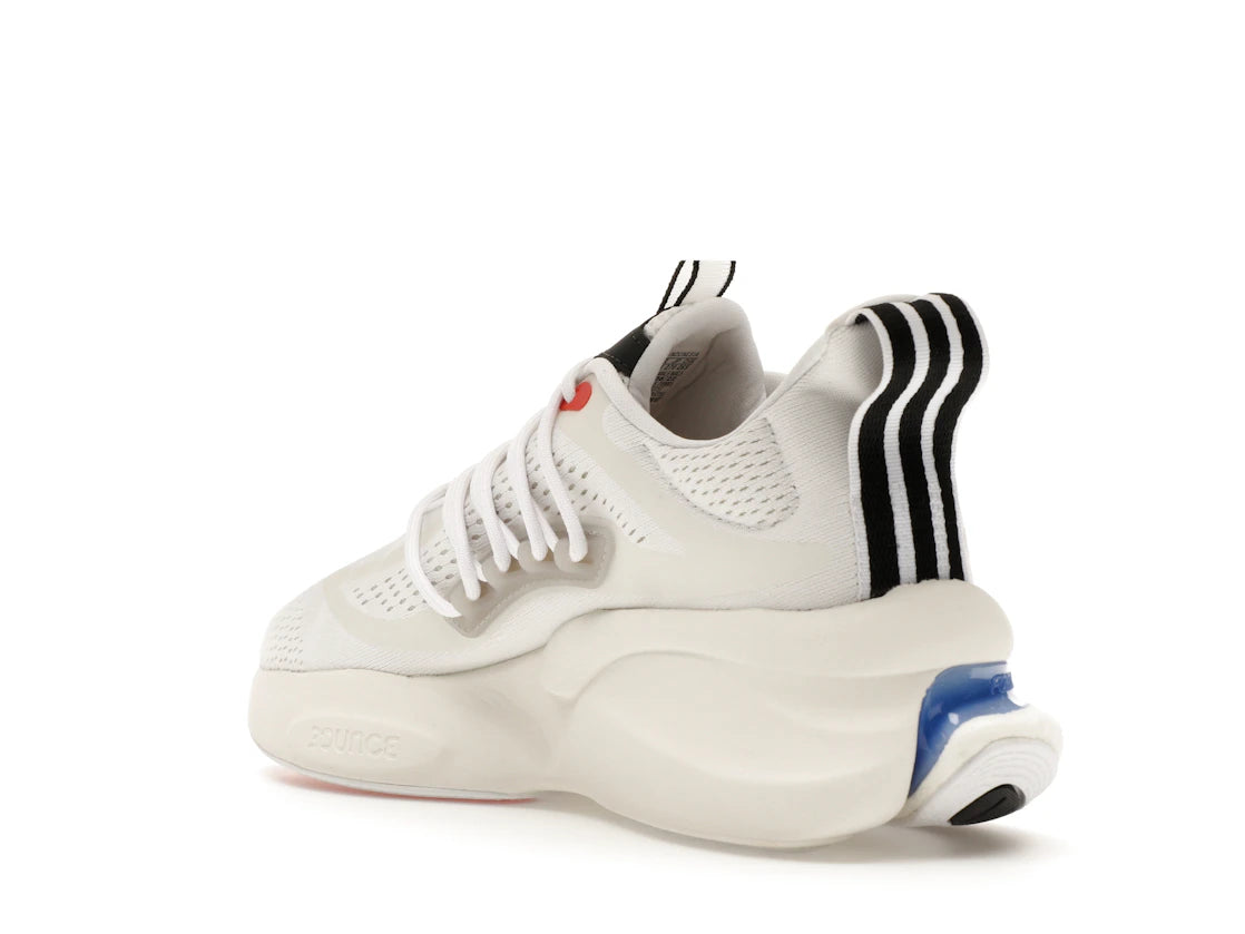 adidas AlphaBoost V1 White Black Blue Fusion - vue secondaire B
