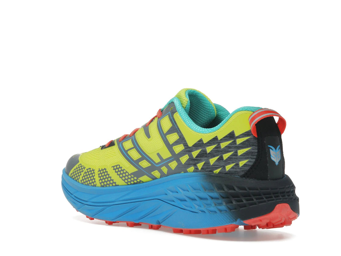 Hoka One One Speedgoat 2 Citrus Blue - vue secondaire B