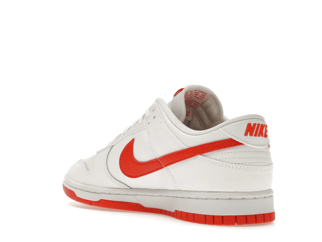 Nike Dunk Low Retro White Picante Red - vue secondaire B