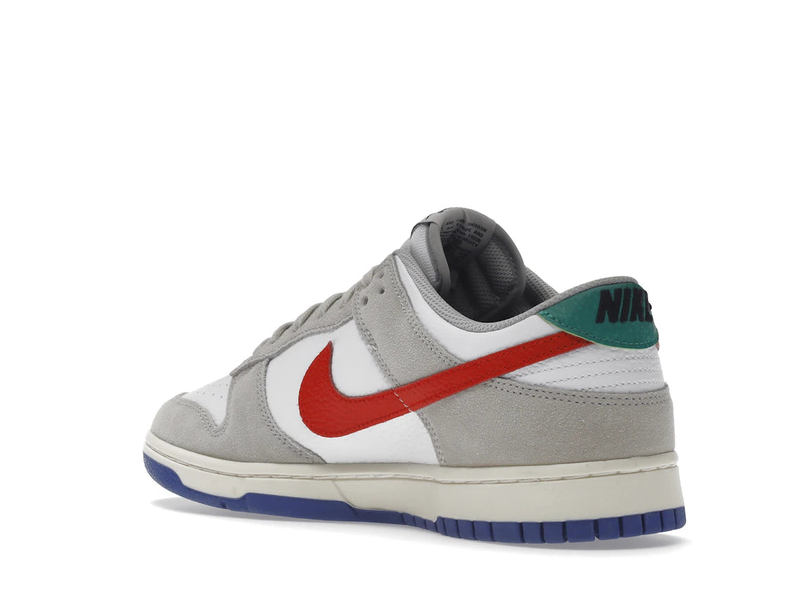Nike Dunk Low Light Iron Ore Red Blue - vue secondaire B