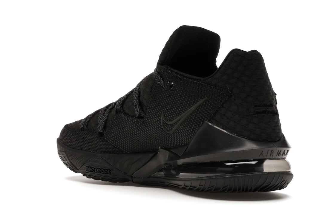 Nike LeBron 17 Low Triple Black - vue secondaire B