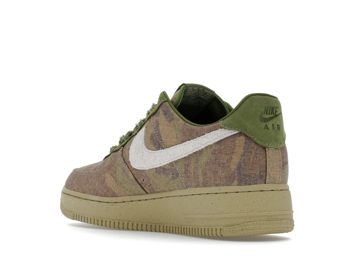 Nike Air Force 1 Low QS Wheatgrass Camo - vue secondaire B