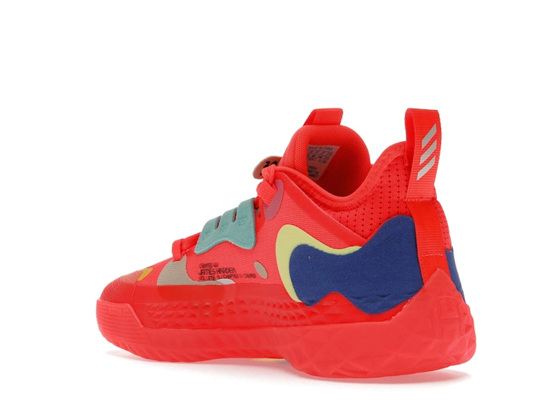 adidas Harden Vol. 5 Solar Red - vue secondaire B