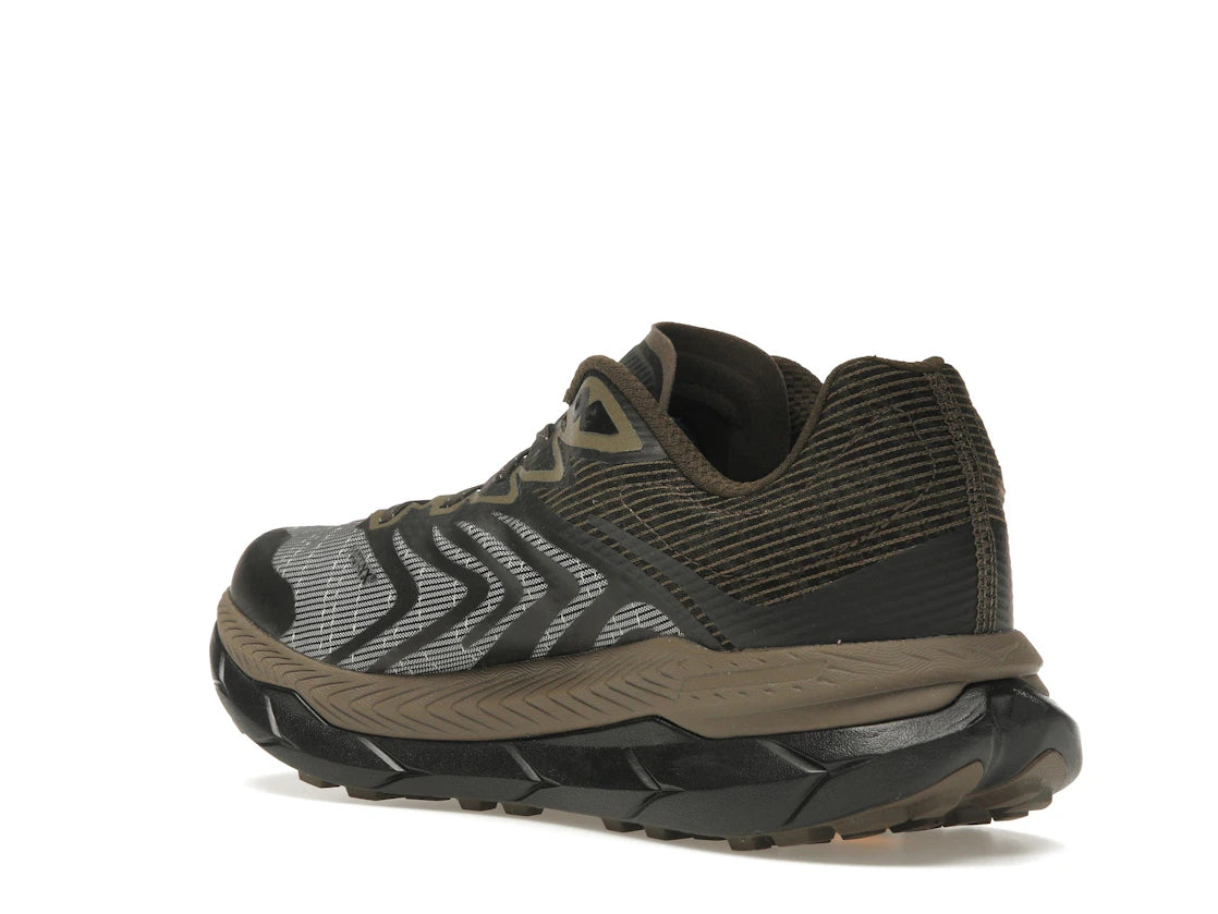 Hoka One One Tecton X 2 Stealth/Tech Deep Umber Black - vue secondaire B