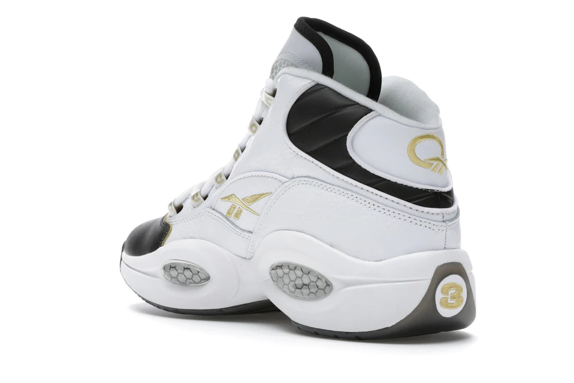 Reebok Question Mid Black Toe - vue secondaire B