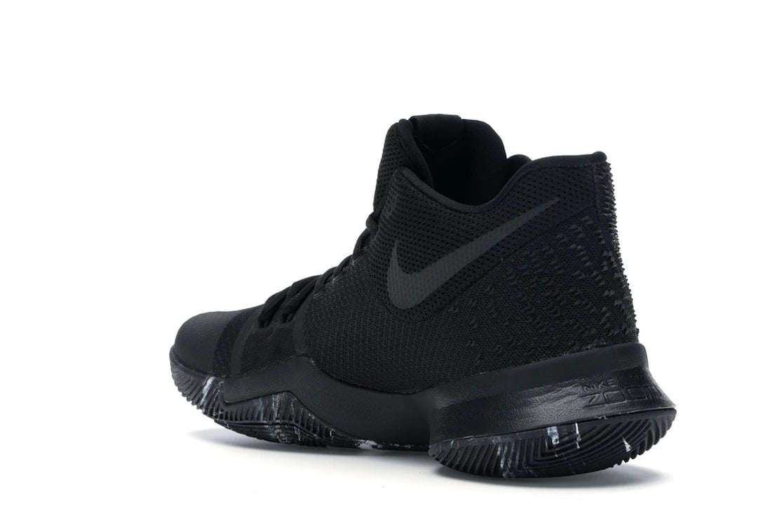 Nike Kyrie 3 Triple Black - vue secondaire B