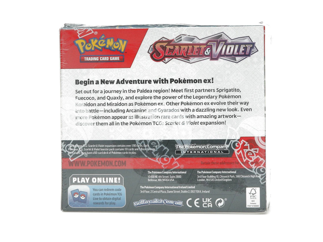 Pokémon TCG Scarlet & Violet Booster Box - vue secondaire B