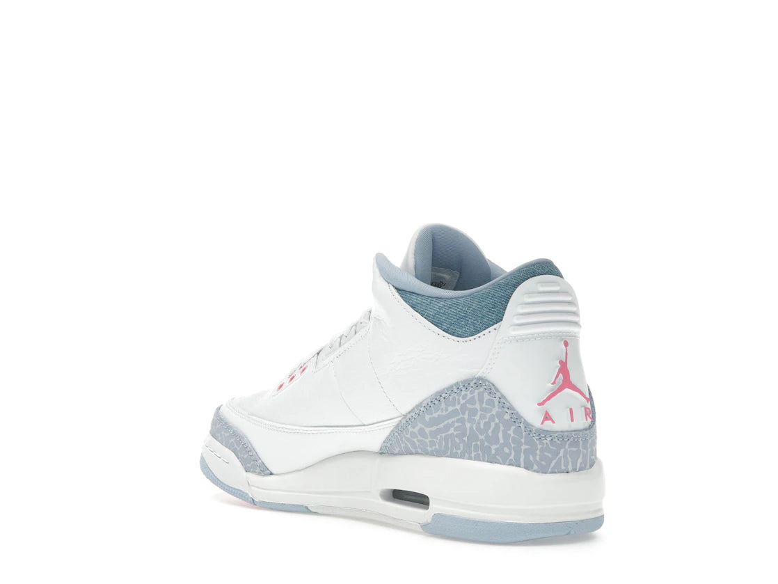 Jordan 3 Retro White Cobalt Bliss (GS) - vue secondaire B