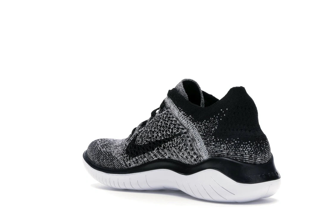 Nike Free RN Flyknit 2018 Oreo (Women's) - vue secondaire B