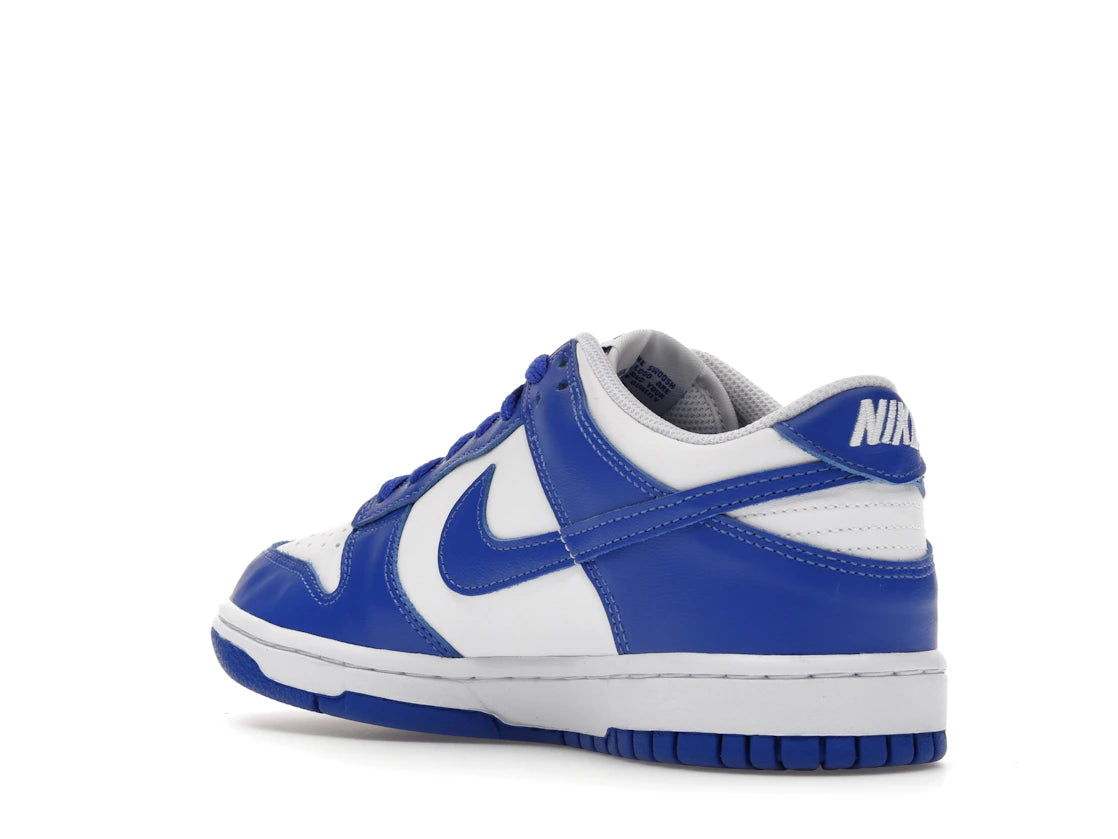 Nike Dunk Low White Hyper Royal (GS) - vue secondaire B