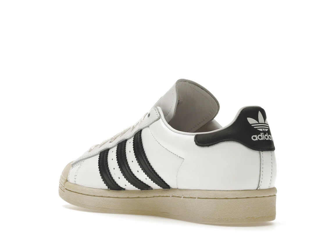 adidas Superstar White Black Aged Sole - vue secondaire B