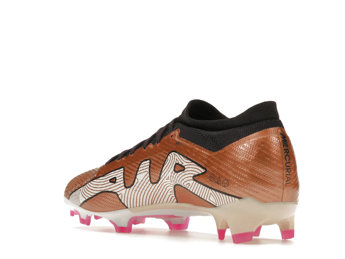 Nike Zoom Mercurial Vapor 15 Pro FG Generations Pack Metallic Copper - vue secondaire B
