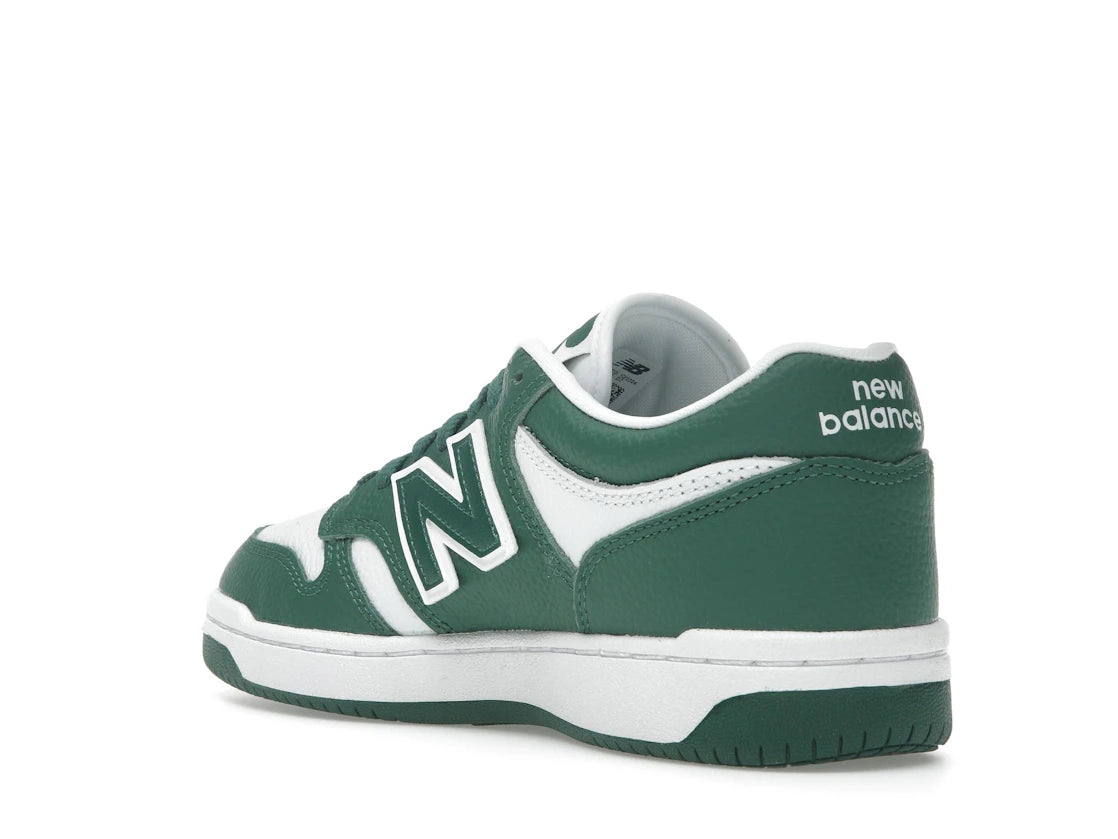 New Balance 480 Team Forest Green White - vue secondaire B