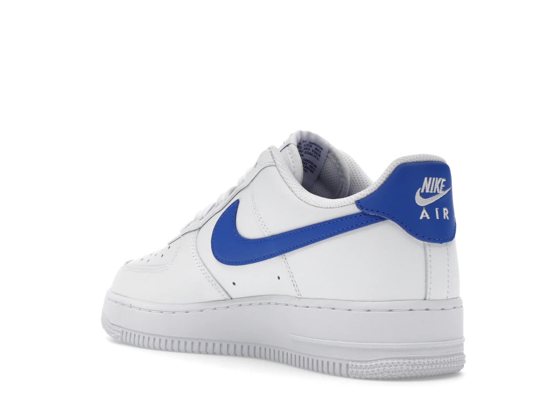 Nike Air Force 1 Low '07 White Hyper Royal - vue secondaire B