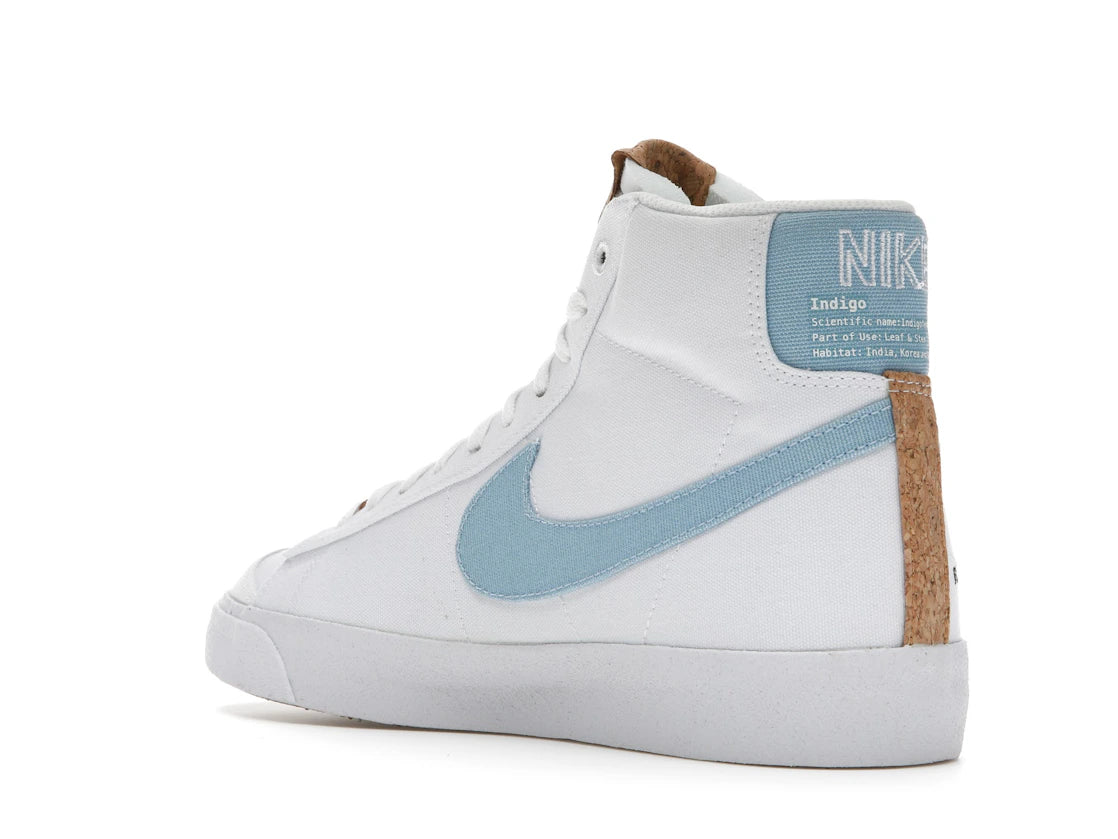 Nike Blazer Mid 77 White Indigo - vue secondaire B