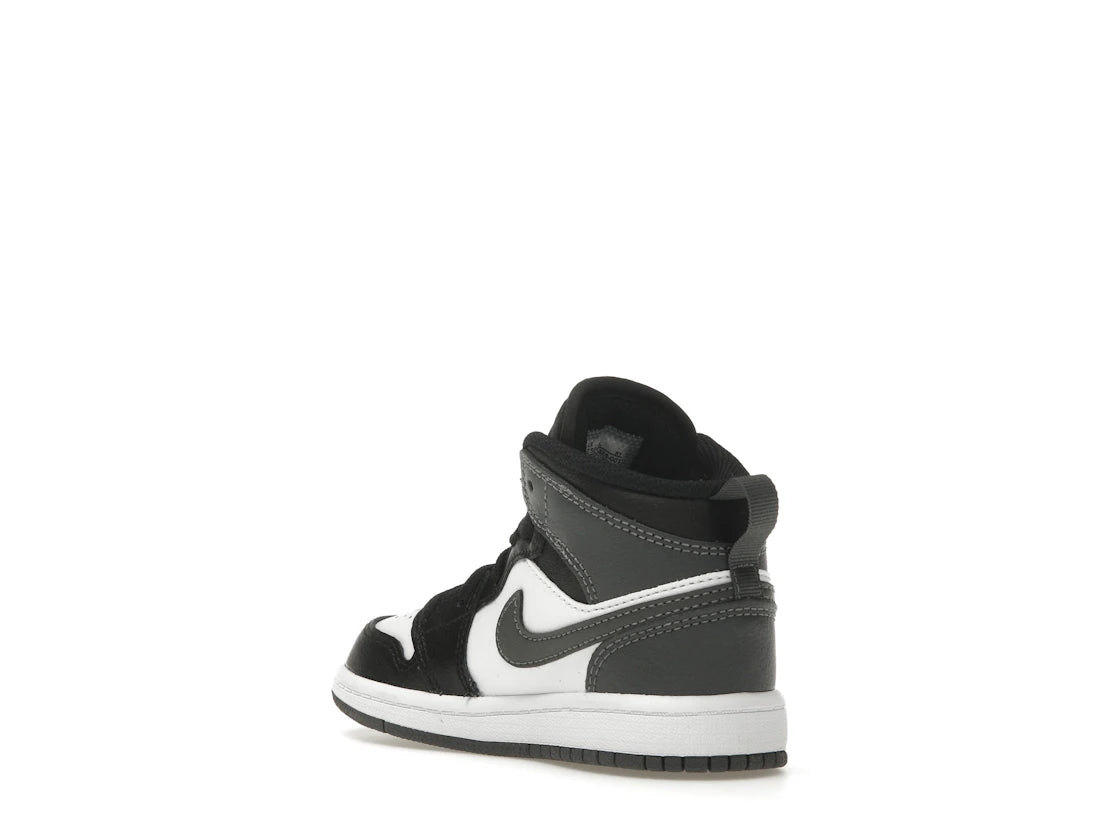 Jordan 1 Mid Black White Iron Grey (PS) - vue secondaire B