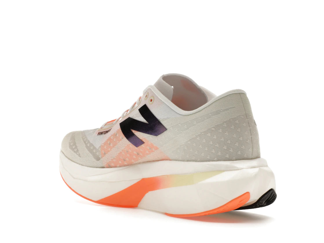 New Balance FuelCell SuperComp Elite v4 White Angora Hot Mango