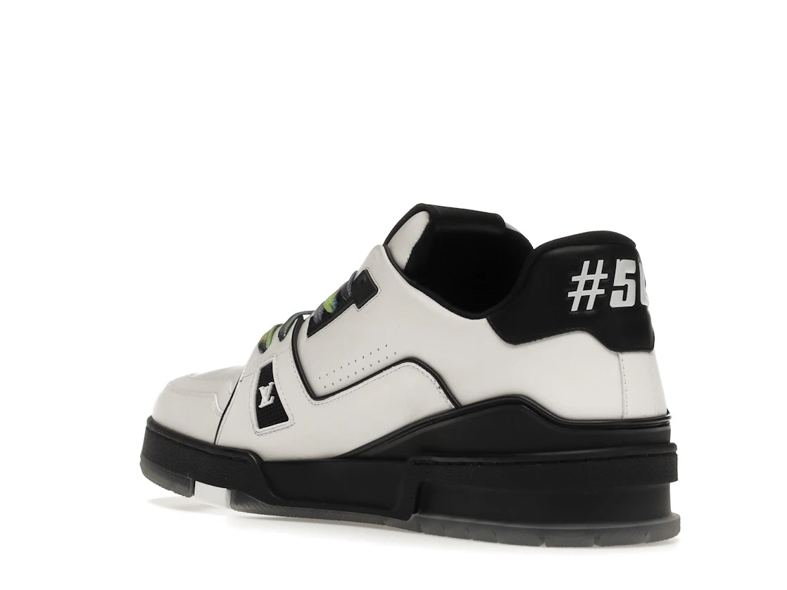 Louis Vuitton LV Trainer Black White - vue secondaire B