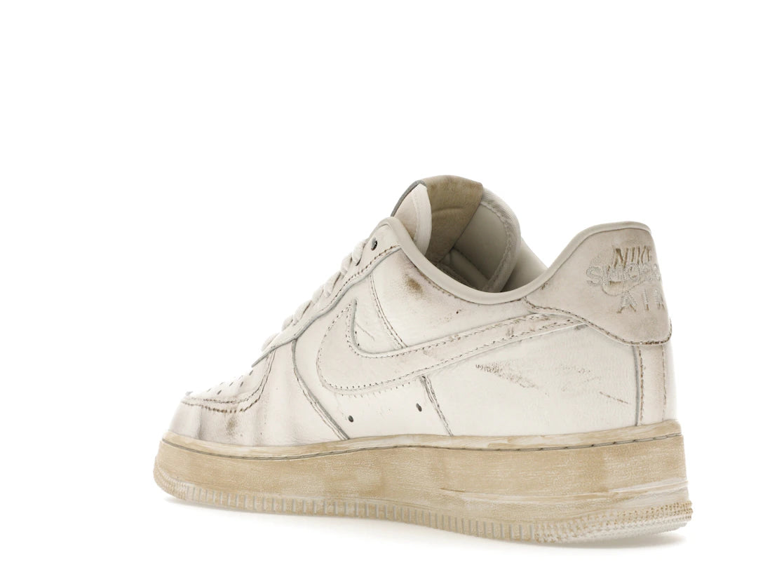 Nike Air Force 1 Low .SWOOSH Dirty Triple White - vue secondaire B