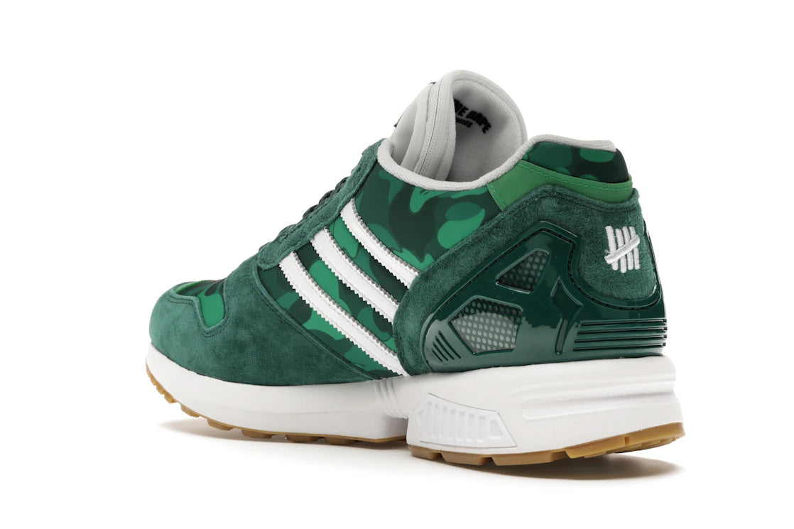 adidas ZX 8000 Bape Undefeated Green - vue secondaire B