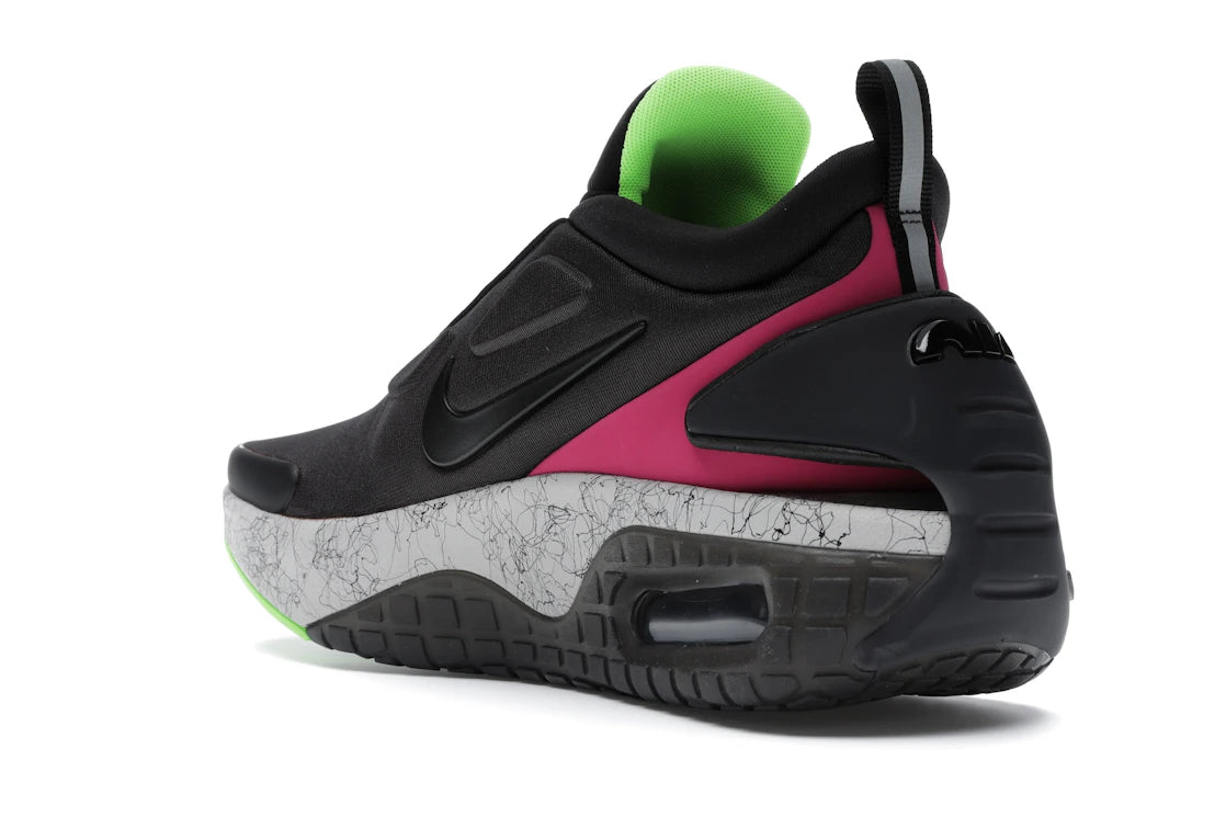Nike Adapt Auto Max Black Laser Fuchsia Electro Green (US Charger) - vue secondaire B