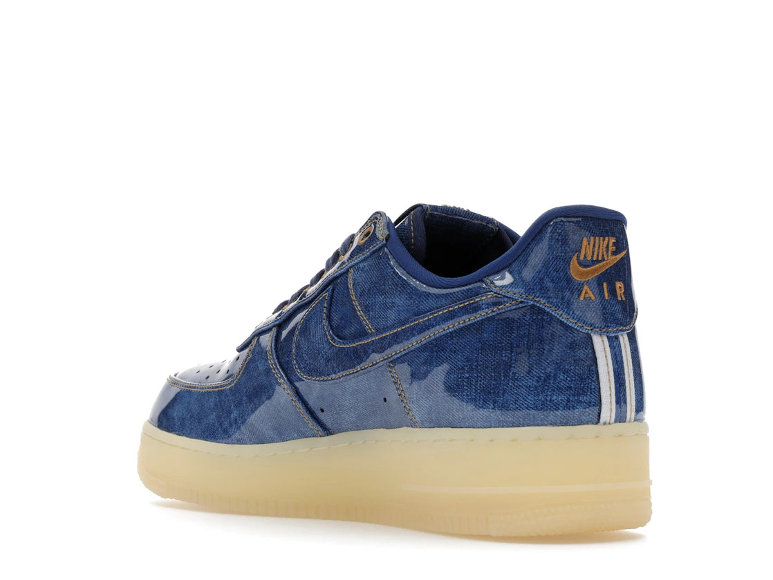 Nike Air Force 1 Low Patent Denim - vue secondaire B